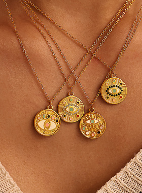 摩天轮欧美时尚砝码彩釉恶魔之眼