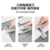 Deli stapler is a rotatable and labor-saving stapler that can be used to stitch center seams