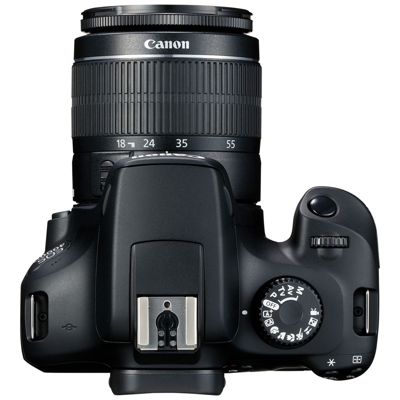 佳能EOS 4000D 单反相机APS画幅入门级高清数码照相机18-55mm套机
