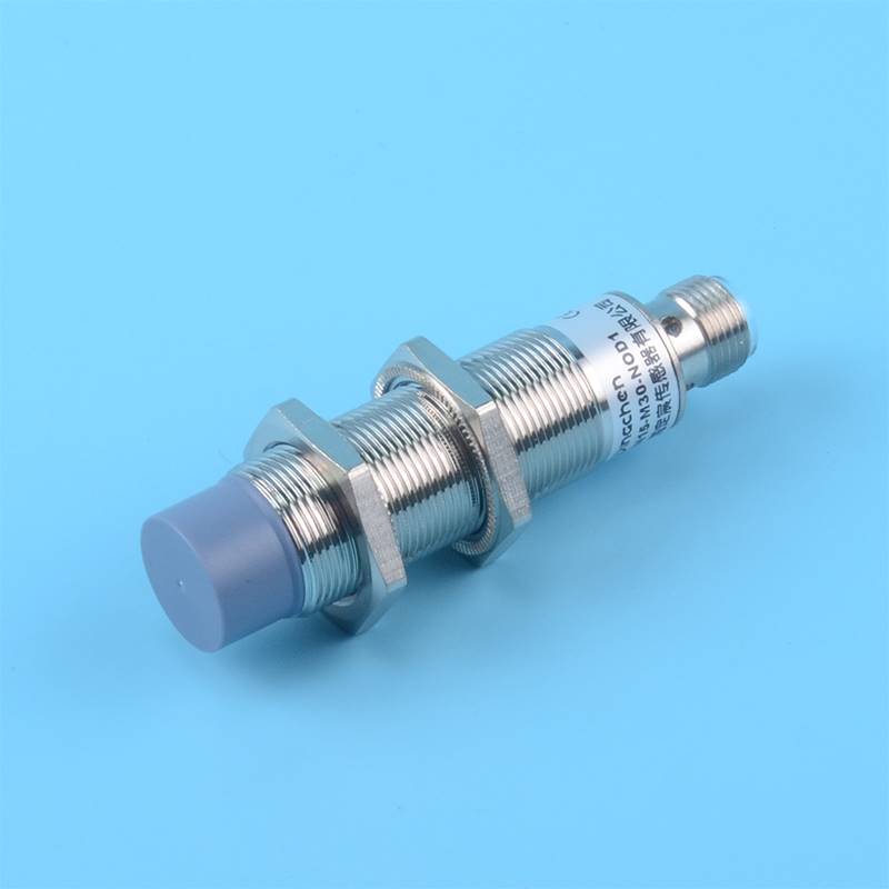 MN8-M18G12-ACA1交流二线常闭型外径M18圆柱形接近开关传感器220V - 图0