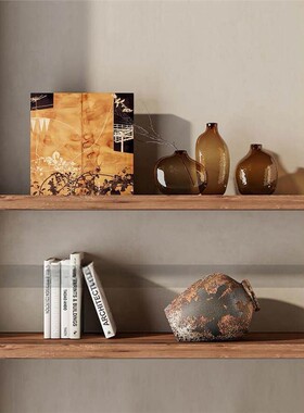 集饰侘寂中古风民宿酒