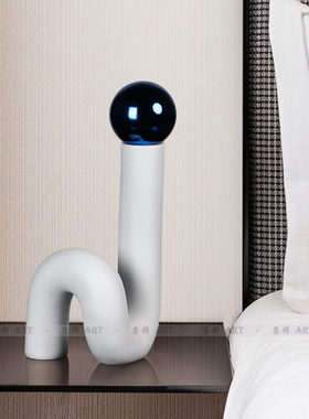 树脂软装饰样板间轻奢风家居摆设