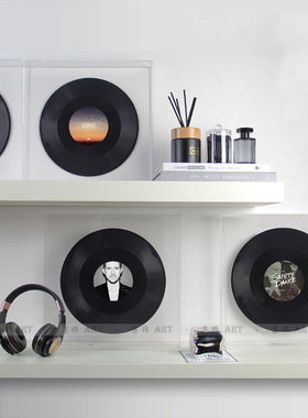 复古唱片现代轻奢唱片饰品摆件