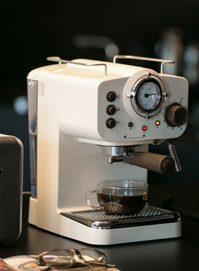 厨房咖啡蒸汽式奶泡机意式风摆件