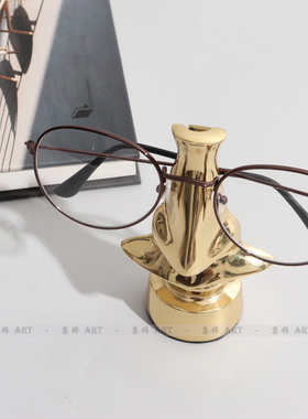 黄铜摆件书桌卧室床头柜软装饰品