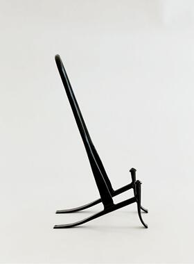 爱屿筑家黑色金属支架书