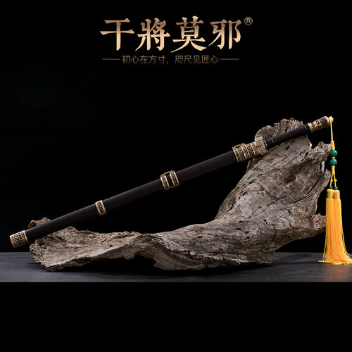 干将莫邪龙泉市陈少卫工艺品卧龙八面汉剑百炼钢刀剑兵器未开刃 - 图2