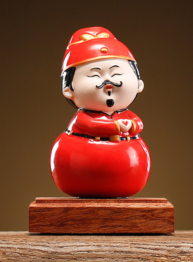 陶瓷对娃用品高档婚房压床礼物