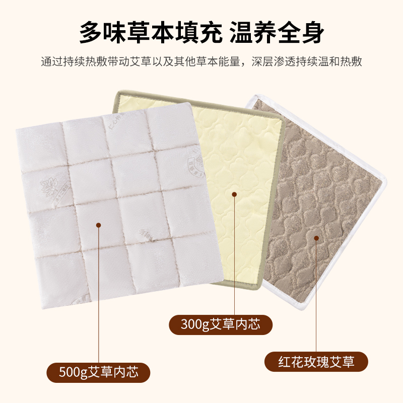 冬季防寒毛绒垫加热艾草坐垫办公室插电款蓄热保暖护腰暖臀久坐 - 图3