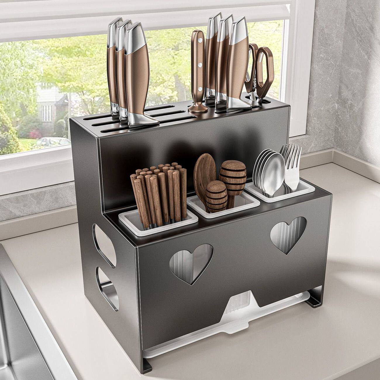Chopstick Cage New Countertop Knife Rest Kitchen