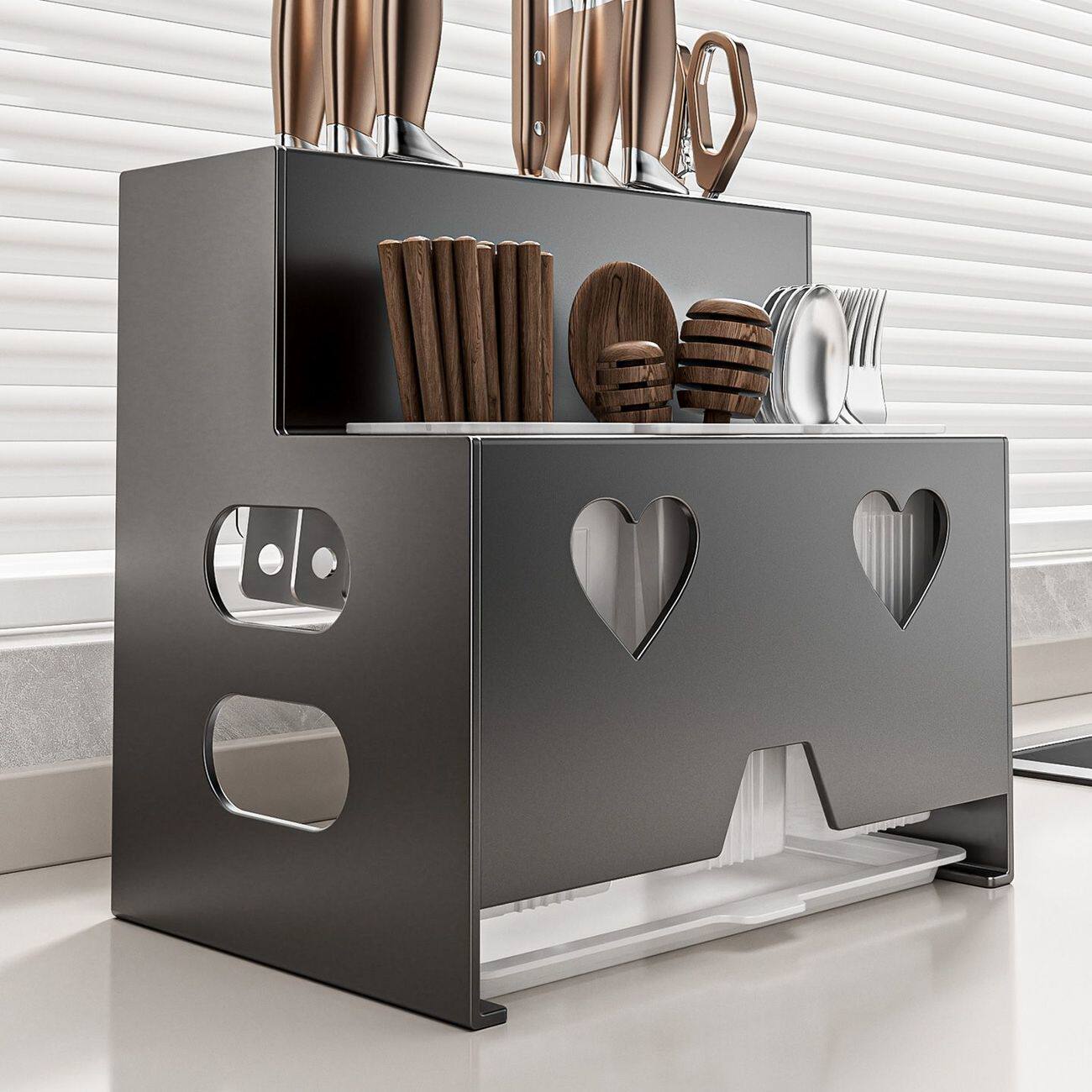 Chopstick Cage New Countertop Knife Rest Kitchen