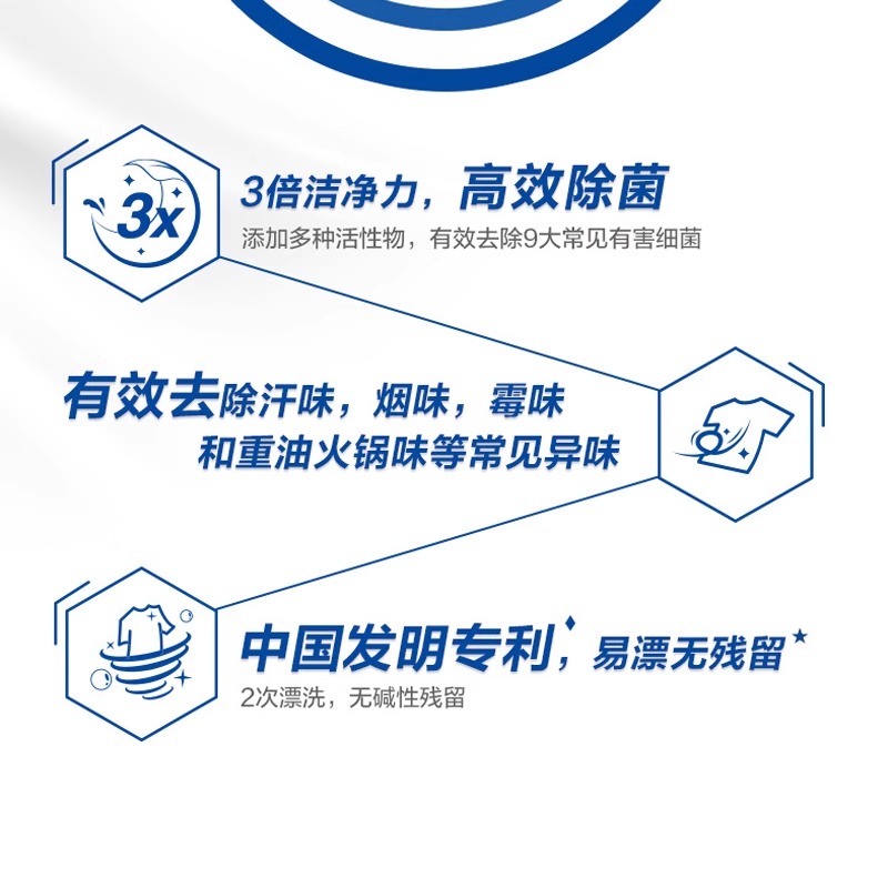 立白除菌去渍洗衣粉家用实惠装除菌除螨机洗专用官方正品大袋家庭