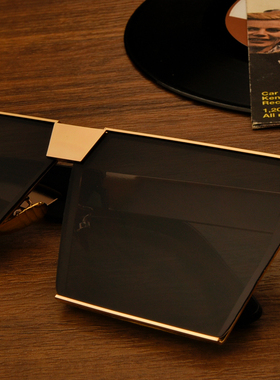 新款网红抖音快手ins方形太阳镜