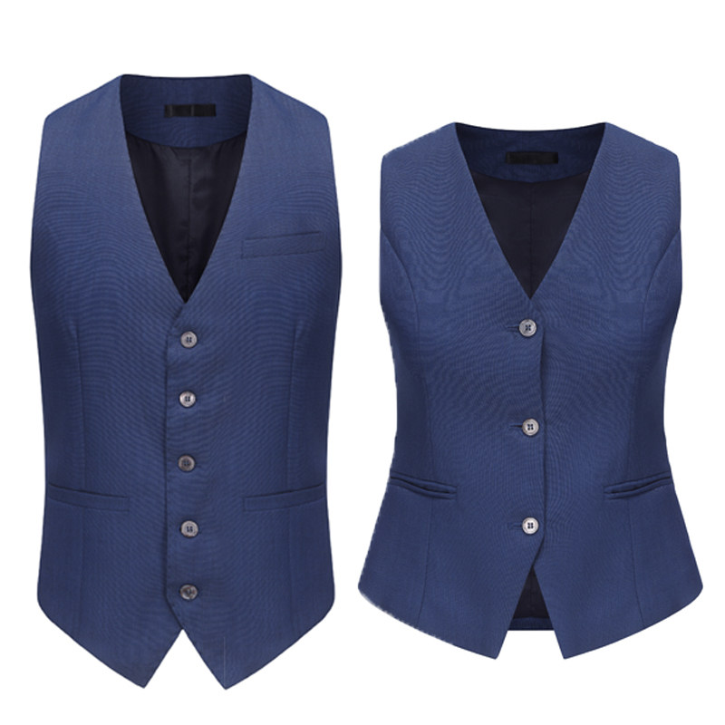 领创宝马4S店新款修身马夹男工装蓝色女马甲坎肩职业销售背心制服,淘宝优惠券,粉丝福利购,淘宝优惠卷