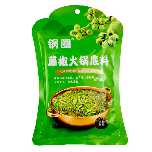 澄明要得藤椒酱青花椒火锅汤底料238g*3袋过桥米线酸菜鱼锅圈同款 - 图3