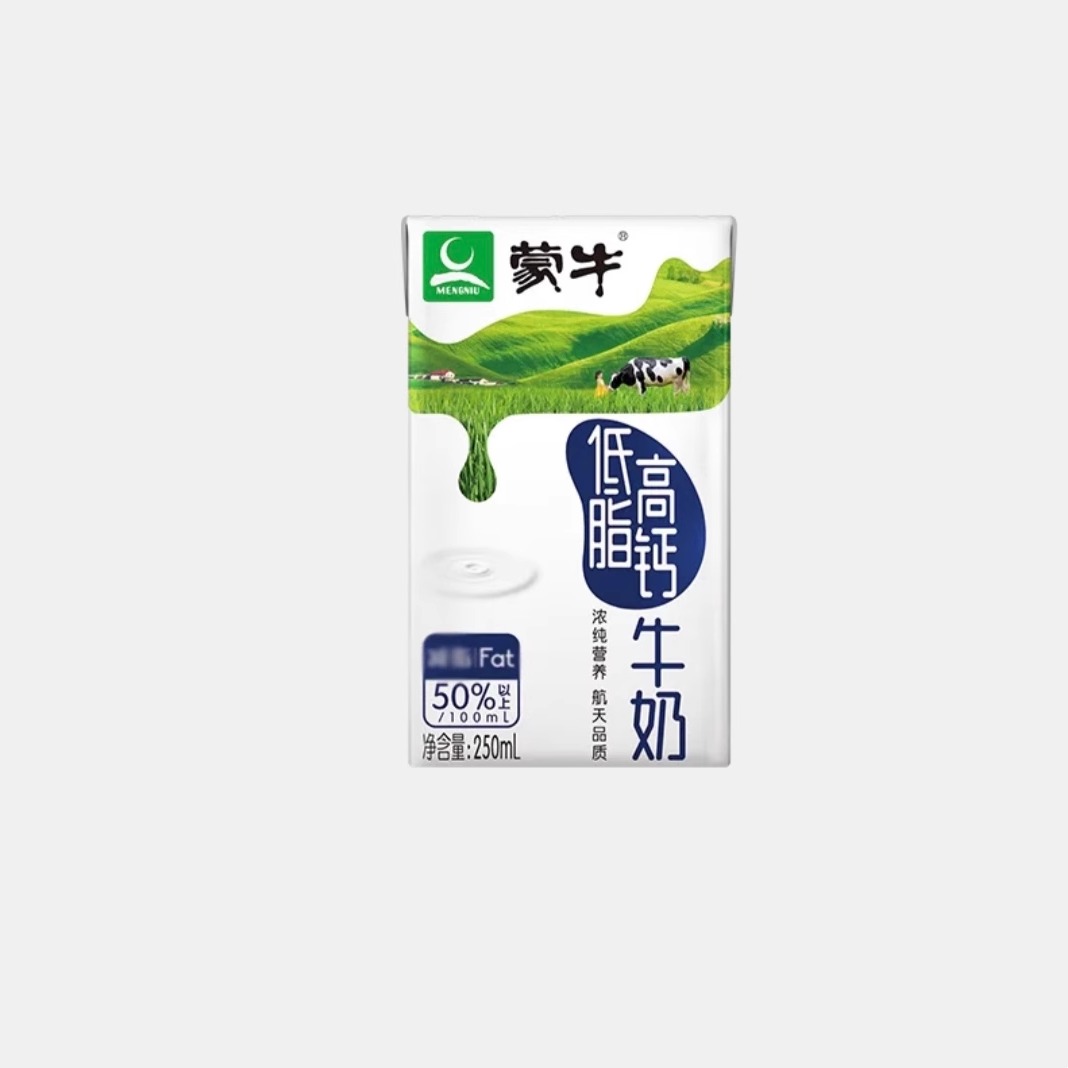 蒙牛低脂高钙牛奶250ml*24盒整箱优质精选牧场浓醇营养自然好牛奶 - 图3