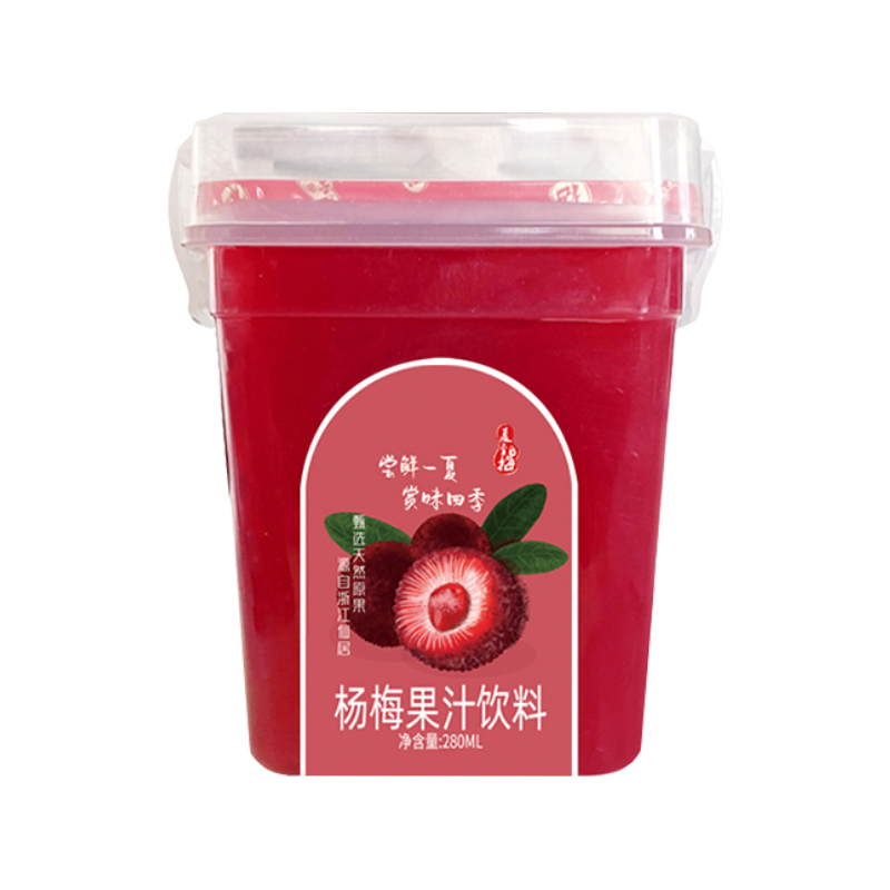 夏至梅杨梅汁果汁饮料280ml*6瓶