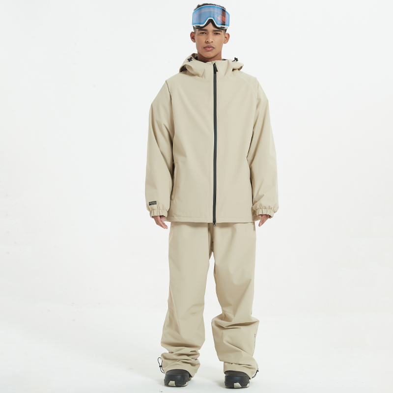 DOOREK新款单板双板滑雪服套装男款女款装备加棉防水韩版宽松大码-图3