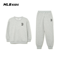 MLB Childrens official male and female childrens large LOGO sports suit gushed casual suit 23 Winter new B0336