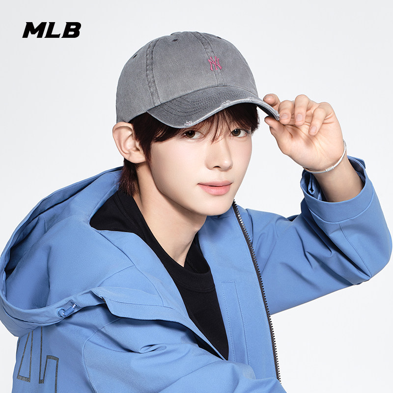 MLB官方 TWS同款百搭显脸小复古软顶棒球帽25冬季新款CPB07/CPB09