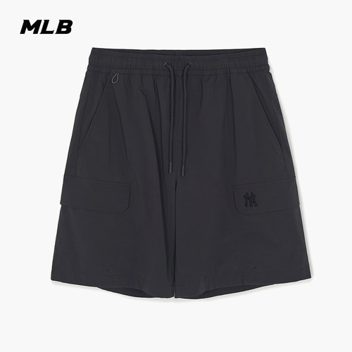 MLB官方 男女同款轻量凉感防泼水梭织工装短裤26春季新款SMB12 - 图2