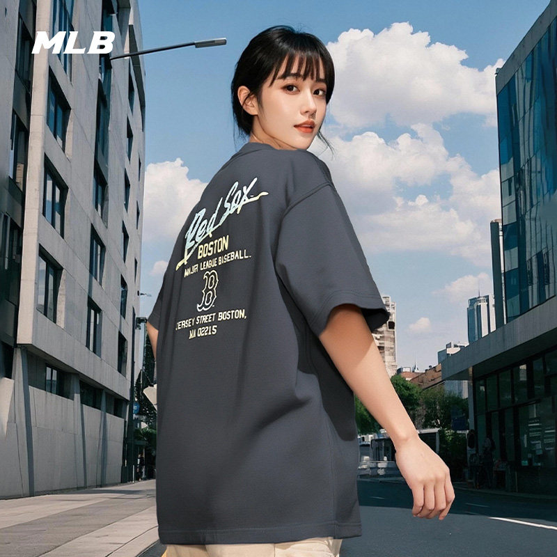 MLB官方 男女情侣防晒凉感百搭街头海岸时尚T恤25夏季新款TSB06,淘宝优惠券,粉丝福利购,淘宝优惠卷