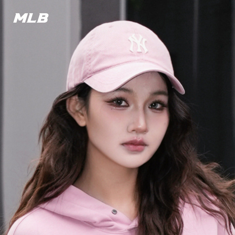 MLB官方张凌赫同款男女可调节时尚复古软顶棒球帽秋冬CPVV1/CPVV5,淘宝优惠券,粉丝福利购,淘宝优惠卷