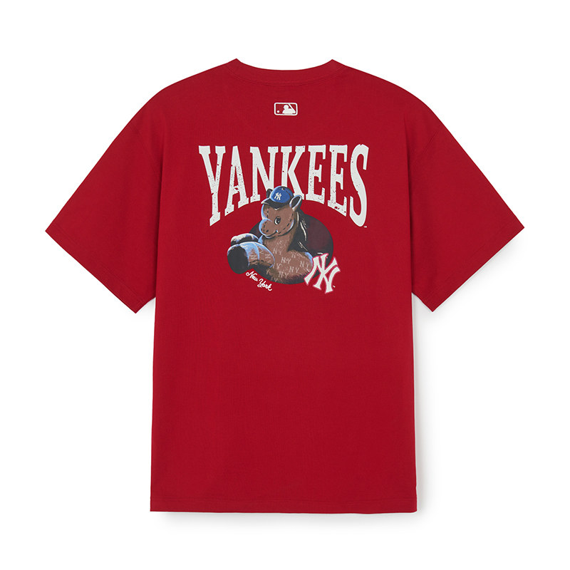 MLB官方 男女同款新年系列生肖马防晒休闲短袖T恤26春季新款TSQ01,淘宝优惠券,粉丝福利购,淘宝优惠卷