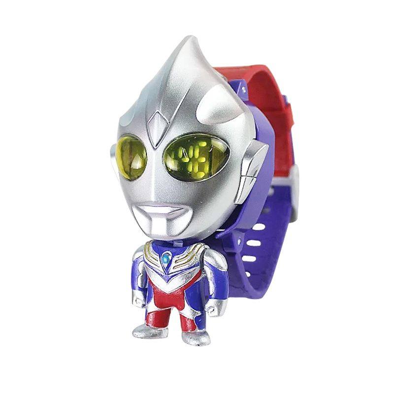 灵动创想奥特曼手表儿童变形发光变身器迪迦赛罗机甲电子手环玩具,淘宝优惠券,粉丝福利购,淘宝优惠卷