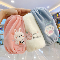 Length of winter Anti-fouling and Anti-Dirty Cute Girl in Childrens Sleeveless Sleeveless Sleeveless girl Sleeveless girl Sleeveless girl sleeves Sleeves Hood