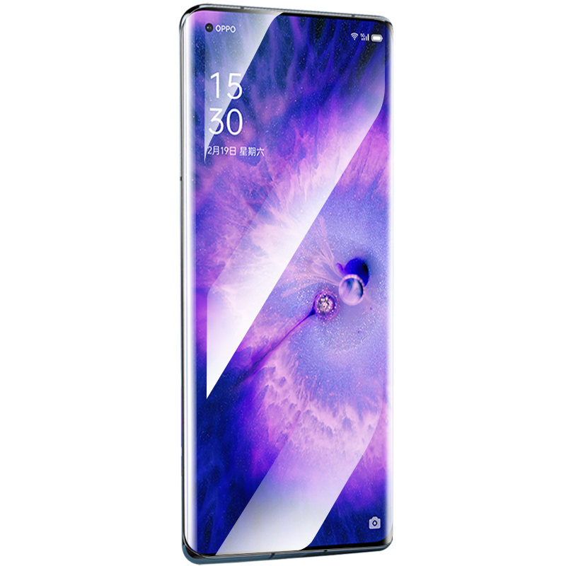 适用OPPO Find X6/X5Pro全胶钢化膜FindX3/X3Pro手机膜FindX5陶瓷Find X2防爆曲面屏X2Pro防偷窥保护水凝贴膜 - 图3