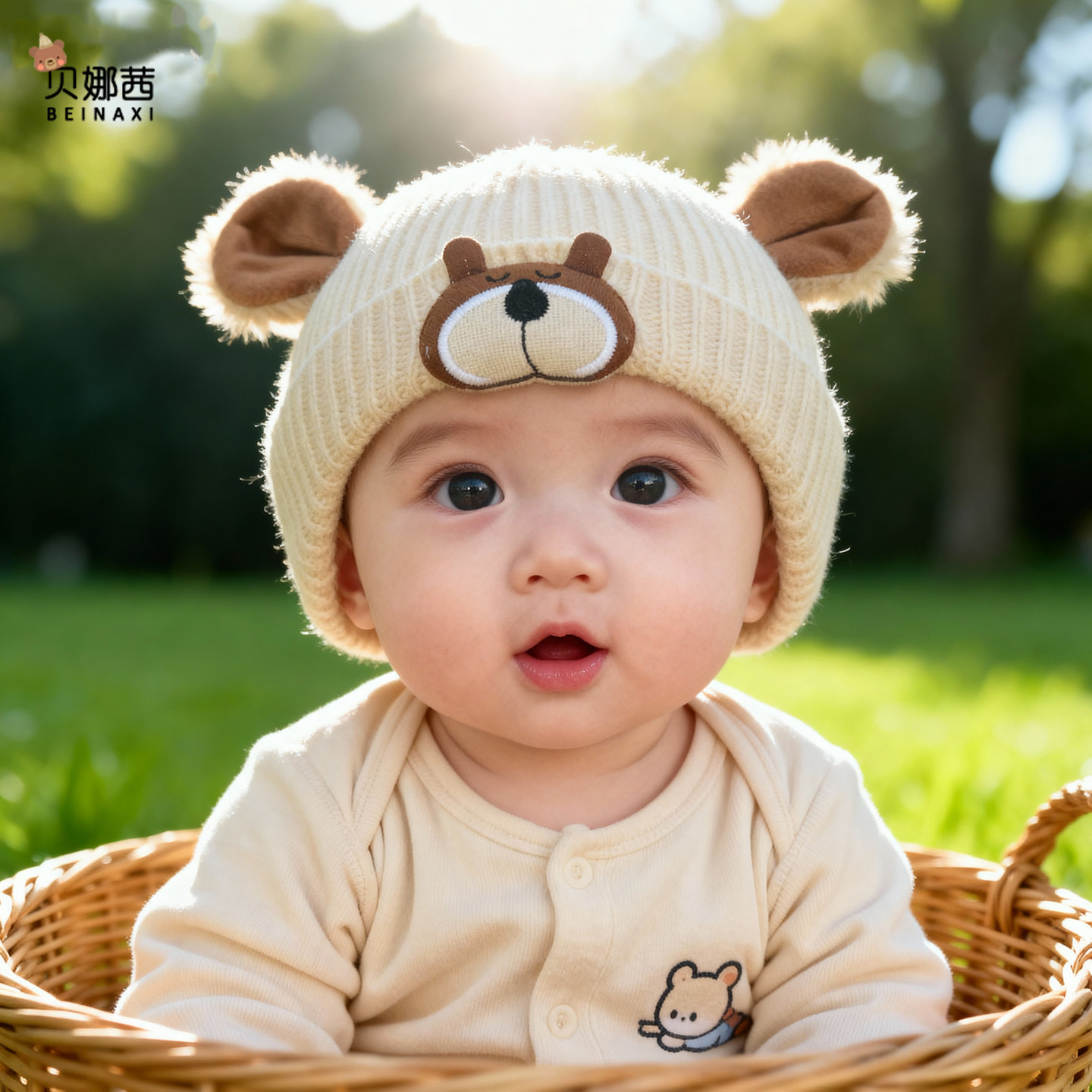 婴儿帽子秋冬季初生宝宝男外出针织帽婴幼儿新生儿冬季保暖毛线帽,淘宝优惠券,粉丝福利购,淘宝优惠卷