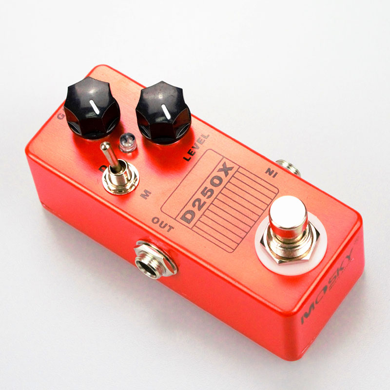 MOSKY D0D250 OVERDRIVE PREAMP吉他效果器D250X两档过载失真前级 - 图2