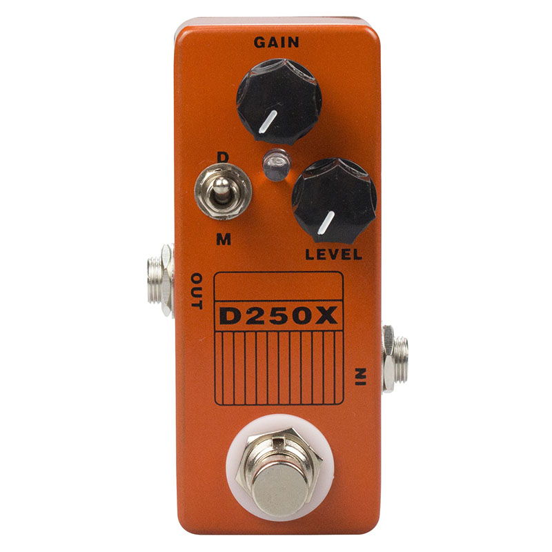 MOSKY D0D250 OVERDRIVE PREAMP吉他效果器D250X两档过载失真前级 - 图3
