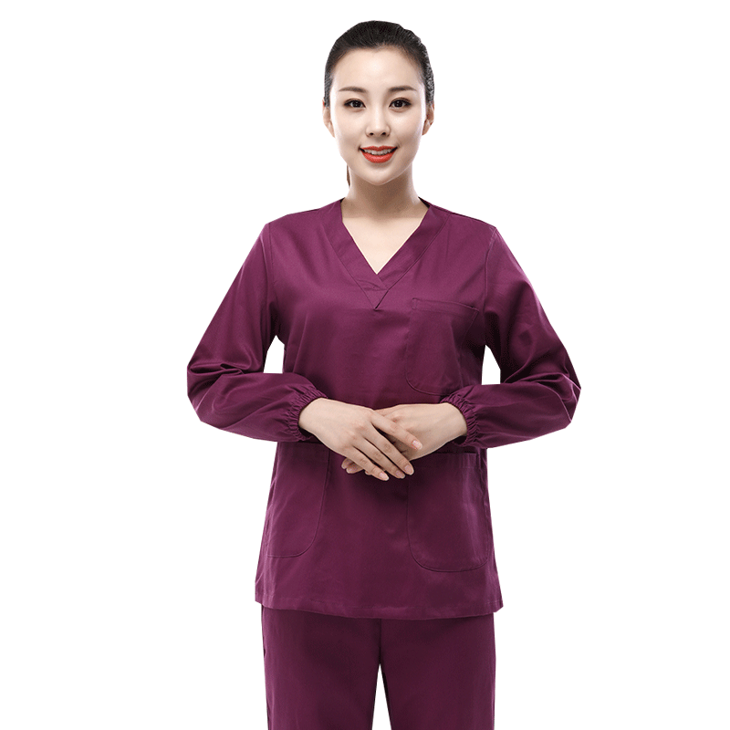 手术室刷手服纯棉长短袖薄洗手衣 明光服饰医护制服