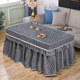 Fire table cover electric stove cover cotton tablecloth cover rectangular household electric oven cover fire cover plus velvet thickening winter