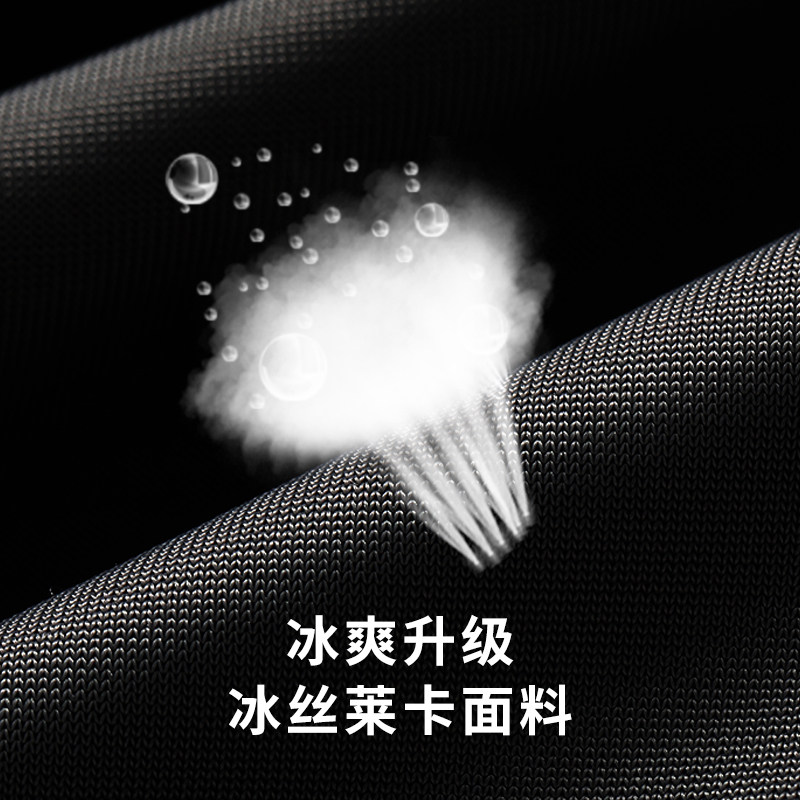 防晒手套男夏季薄款防滑冰丝开车骑行健身路亚钓鱼器械训练半指女 - 图1