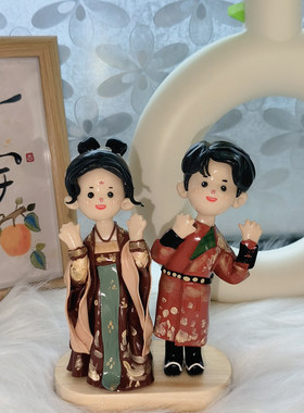 定制石塑粘土人偶摆件