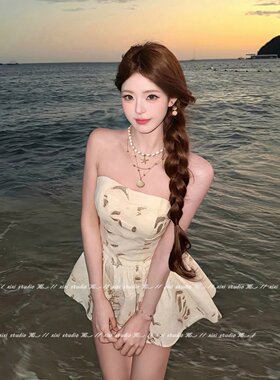 度假风海星贝壳多层项链女款甜美叠戴锁骨链夏日轻奢气质颈链新品