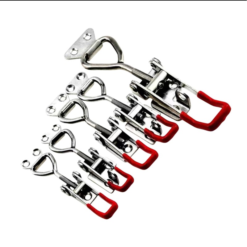 304不锈钢快速夹具 门栓式夹钳 可调搭扣 锁夹锁扣夹持工具压紧器,淘宝优惠券,粉丝福利购,淘宝优惠卷