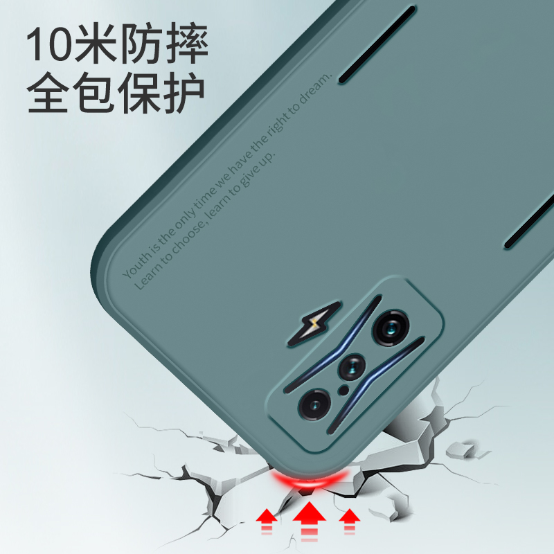 红米k40s手机壳适用液态硅胶新品redmik40s保护套镜头全包防摔小米k40s软壳磨砂男女新款5g潮牌爆款ins简约s - 图2