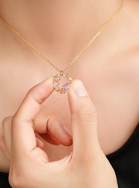 堤喜925银纯银蛇骨链项链