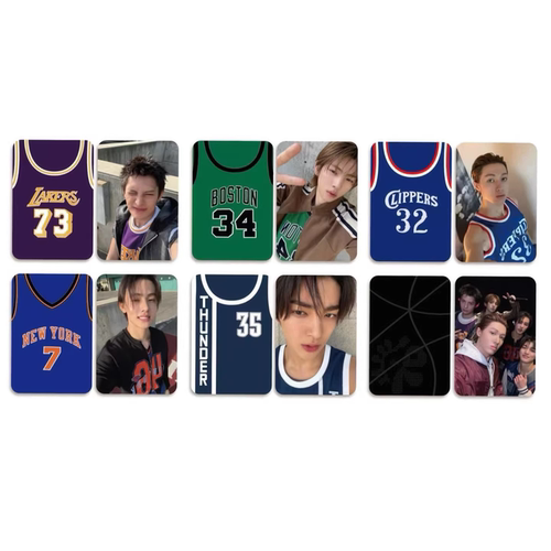 新款CORTIS周边马丁金主训安乾镐自印高颜值装饰三寸精美圆角小卡 - 图0