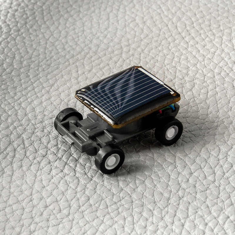 太阳能玩具小汽车 迷你科学diy手工儿童汽车模型 桌面装饰摆件