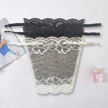 Anti-exposure one-piece bandeau cloth 2021 summer new style lace breast wrap cloth bust cloth internet celebrity matching artifact