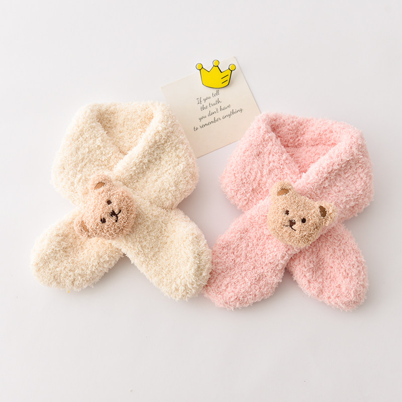 儿童围巾冬季宝宝加厚保暖围脖婴儿男女童韩版可爱加绒针织脖套潮,淘宝优惠券,粉丝福利购,淘宝优惠卷