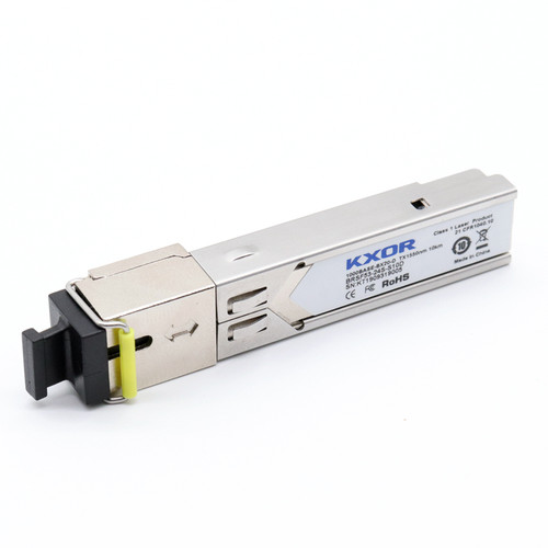 KXOR SFP光模块1.25G千兆单模双向单纤芯3/20/40km适用于华为H3C思科TCL锐捷SC大方口1310/1550nm 80km - 图1