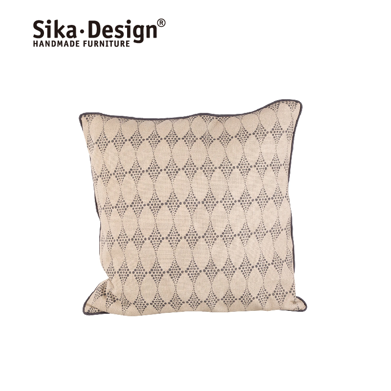 Sikadesign北欧原装进口靠枕手工纯棉抱枕Pillow Cover舒适靠垫-图3