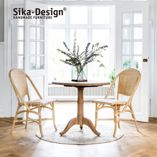 Sikadesign丹麦进口手工藤编餐椅经典款户外北欧设计Alanis chair - 图0