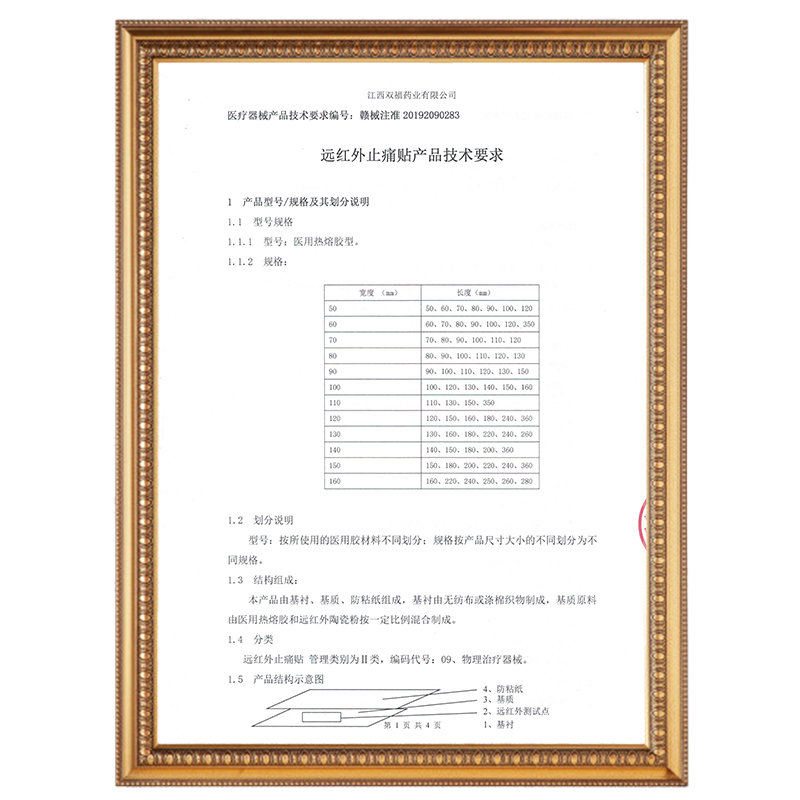 千年蝎巢远红外止痛贴膏药贴4贴适用于肩周颈椎关节-图0